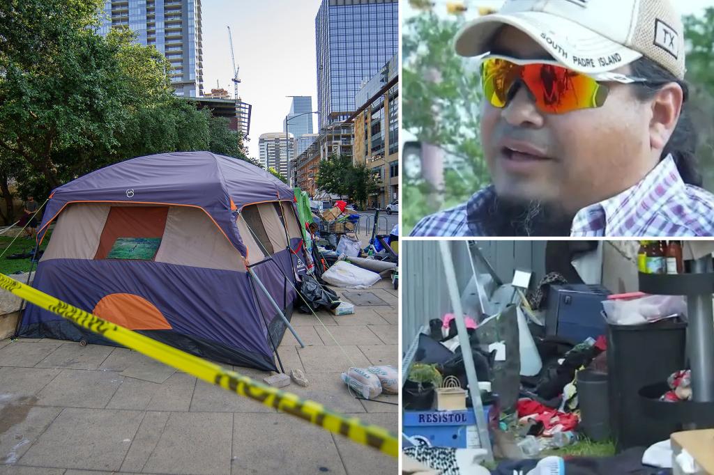 New York Post on Twitter "Austin homeless encampment may force