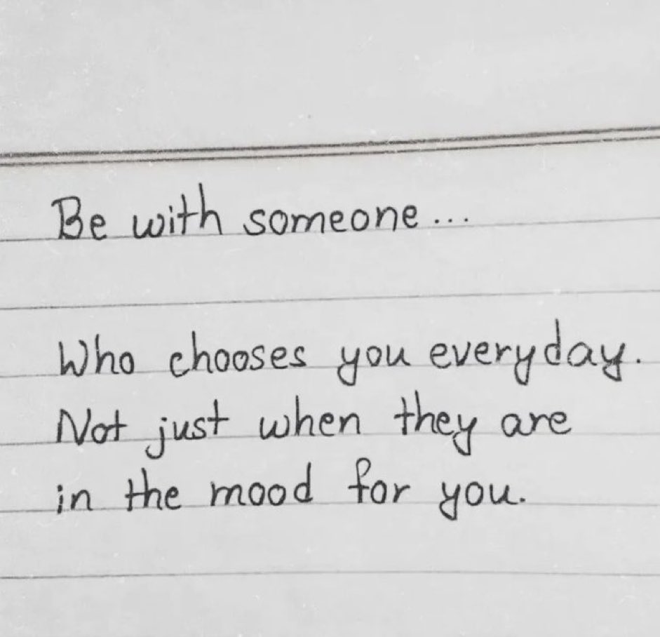 Be with someone…