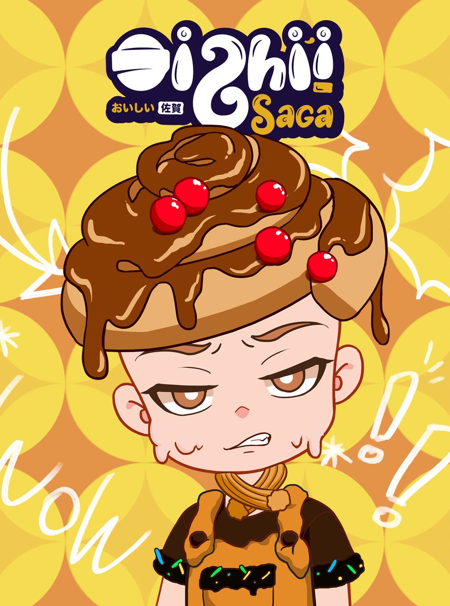 GM! Are you ready to take on evil like this cinnamon roll with cherries on top?  🍒

#OishiiSaga #NFTs #nftsale
