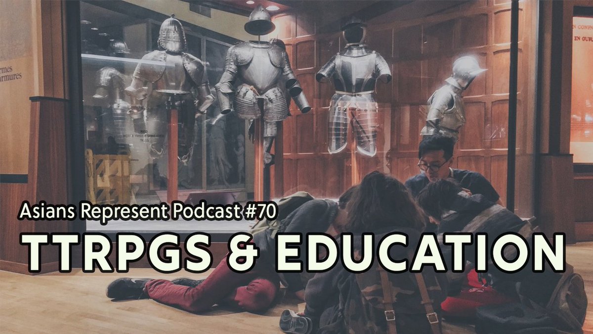 Curious about how TTRPGs can be used in classroom settings? You're in luck! On the latest episode of Asians Represent, <a href="/danielhkwan/">Daniel Kwan is on Bluesky</a> and <a href="/TheonetrueK/">The One True Ryan Khan</a> discussed the value of using games for education!🧵