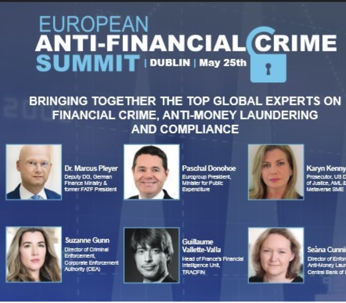 Really looking forward to speaking at the European Anti-Financial Crime Summit very soon and to getting together with friends and colleagues for exchanging on the newest trends.