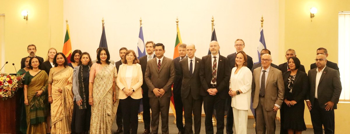 #HappeningNow

Conference on Ocean Governance and Maritime Security, the 3rd consecutive dialogue organised by <a href="/the_lki/">LKI</a> and the EU Delegation to #SriLanka and #Maldives in context EU Indo-Pacific Strategy

#EUinSriLanka