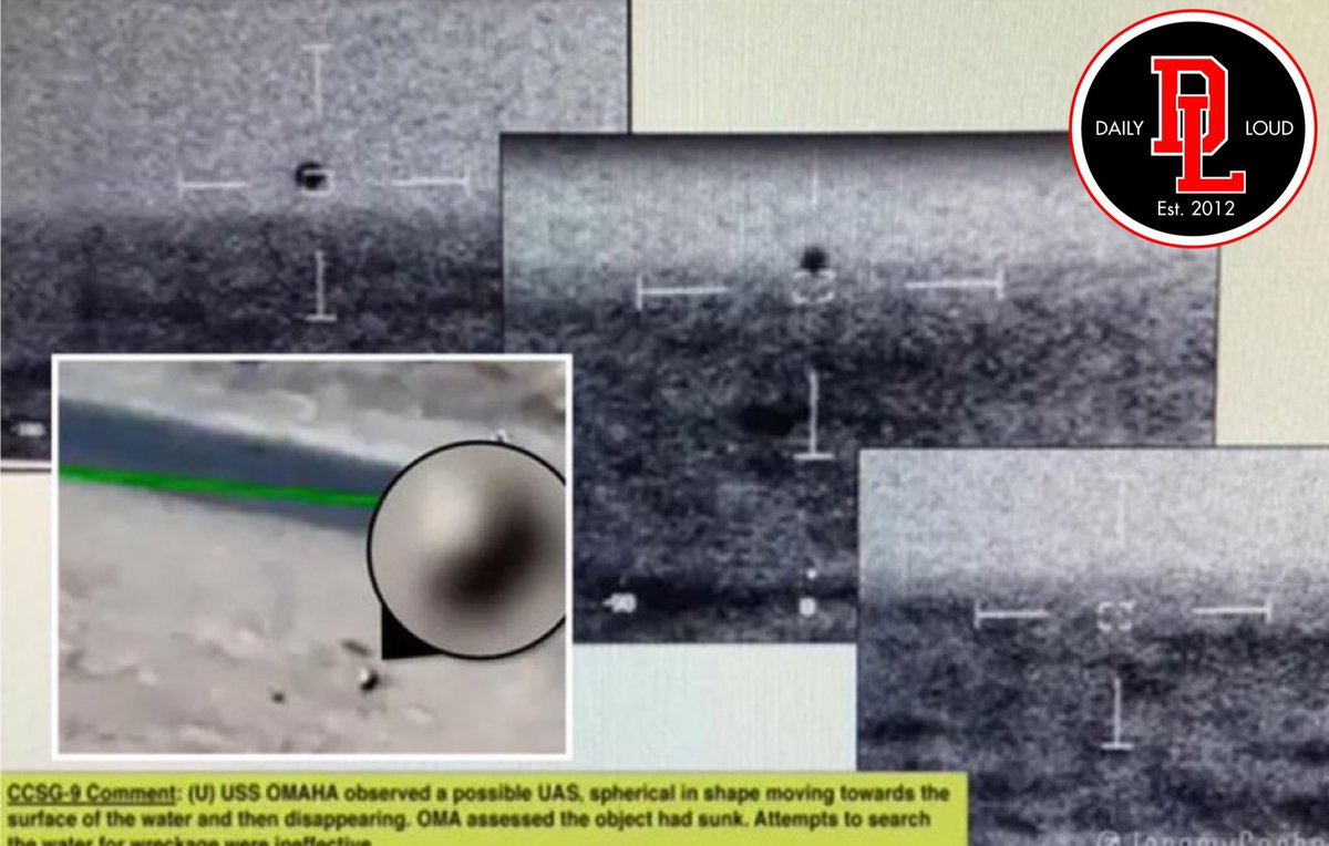 DailyLoud's tweet photo. Retired Navy senior chief says he is refusing to report the alleged UFO he saw in Afghanistan.

“I’m going to be honest with you. I’d love to tell everything in detail, but I’m not willing to go to jail to do it,” said a retired Navy senior chief, whose name is being withheld for fear of repercussions. 😳🛸