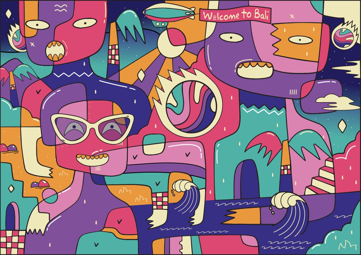 guavana_boy's tweet photo. "3 Lucky Bast*rd - Those who are chosen by the gods to explore the beauty of Bali."
- Original SSS colors -

#REDESSSIGN submission for #BALIRAFFLE
@SuperlativeSS https://t.co/Ld0MvvgoFq