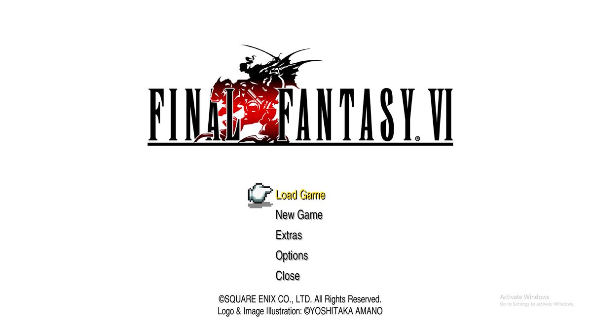 Recently started playing this banger of a classic and loving it so far! #FinalFantasy #JRPG #RetroGames