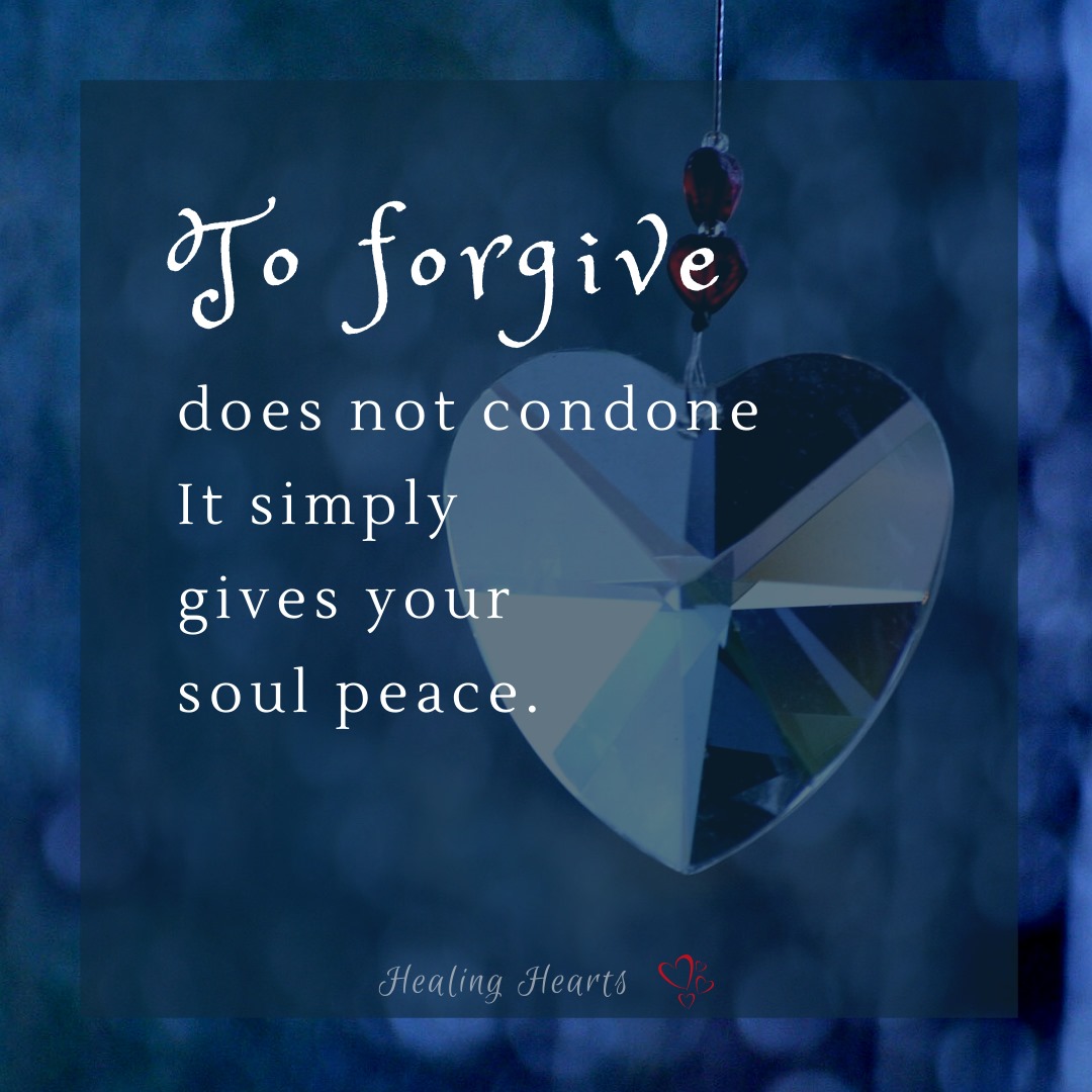 MRT @joeygiggles #mindfulness To forgive does not condone. It simply gives your soul peace. ~ #Forgiveness