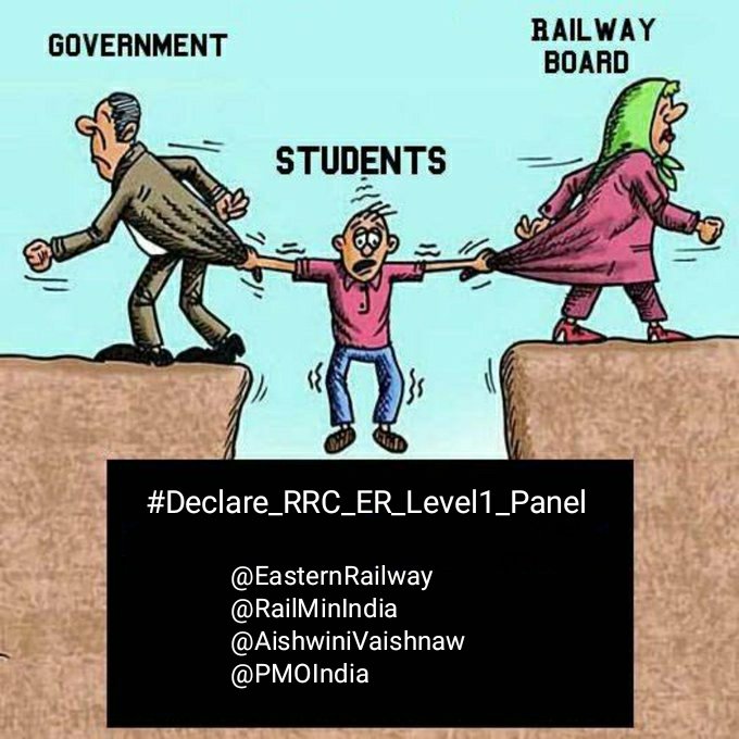RiyaChatto2052's tweet photo. #Declare_rrc_er_level1_full_Panel 
#PMOIndia 
#AshwaniVaishnav 
#RailMinIndia 
#easternrailway https://t.co/HPLFGipbSn