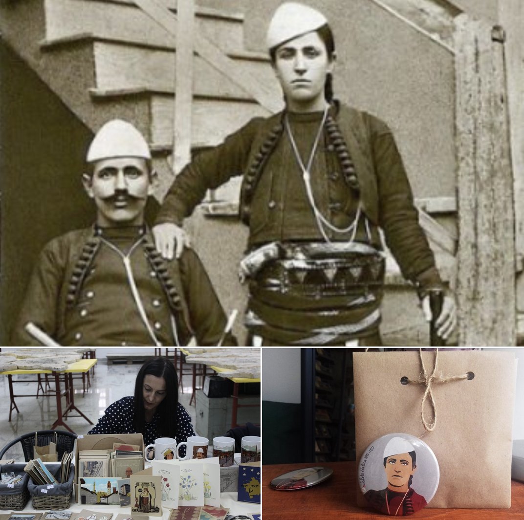 'The bandit woman and the businesswoman' The latest episode of our podcast is now out at feeds.buzzsprout.com/1410061.rss where Ilire Lepaja tells <a href="/ComptrollerGen/">Robert Wilton</a> and me about why her business sold out of the products commemorating Shote Galica. Find us wherever you get your podcasts