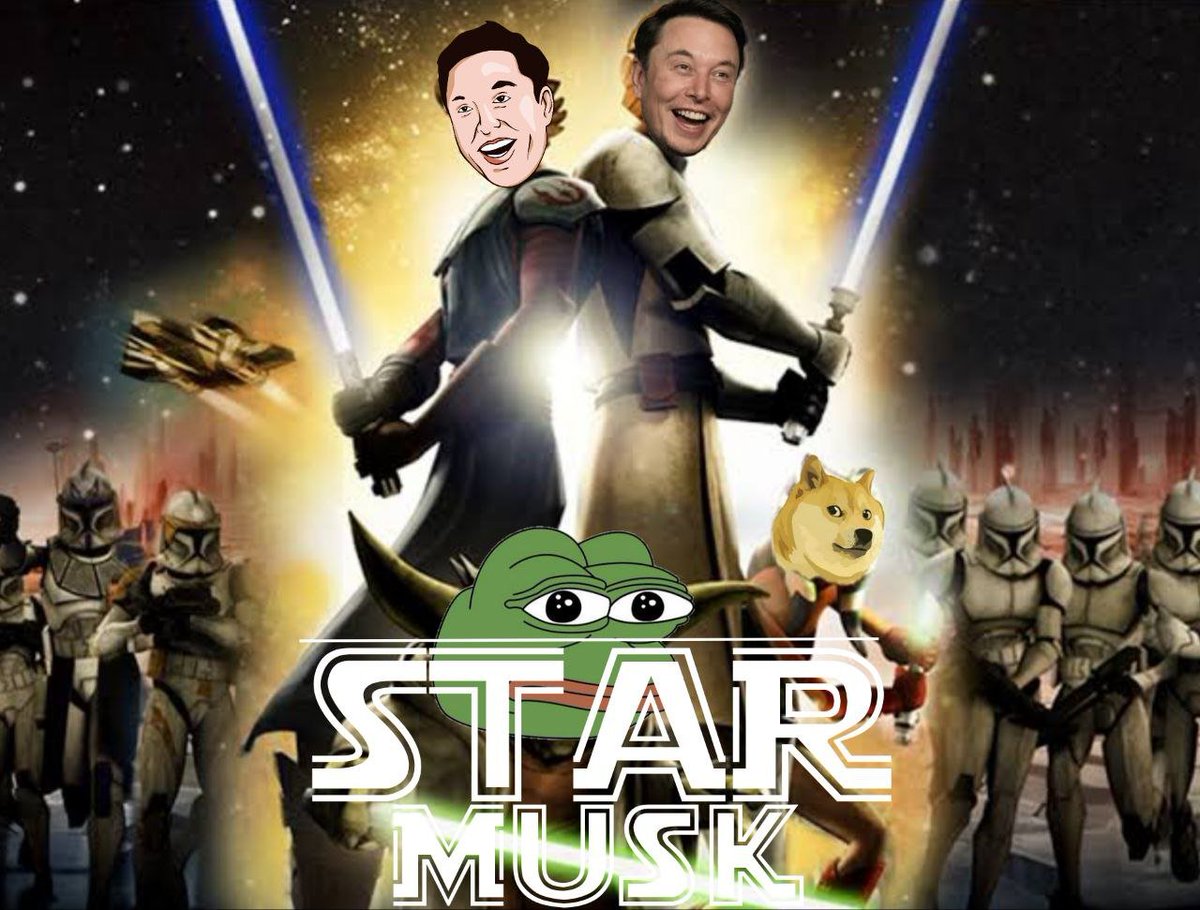 muskerc20's tweet photo. A GM you predict, Master Padawan?  Galactic Memelord, I shall be – Master of Short-Squeezers and Jedi of Jokes. May the *yawns* be with you too, my dear padawan ✨
@elonmusk @memecoin @pepecoins @brc20 @arbiturm @dogecoin https://t.co/DZVoETQ1II