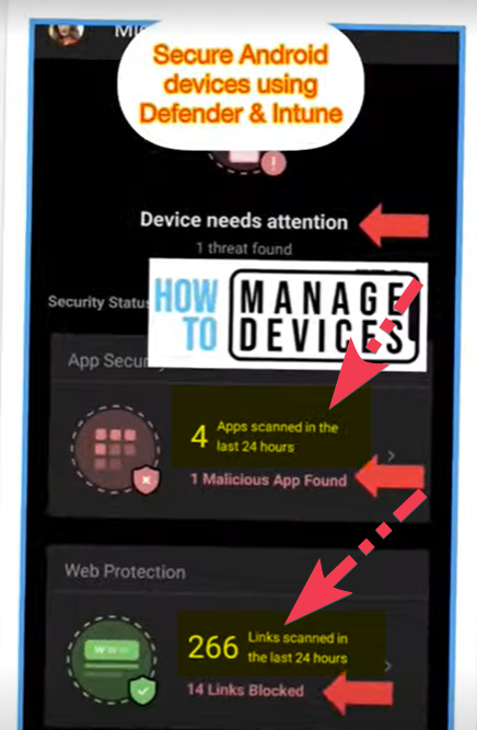 htmdcommunity's tweet image. [🆕🩳]Secure Android Devices with Intune and MDE youtube.com/shorts/9NOXb-S…
🩳Integrate Microsoft Defender for Endpoint with Intune
🩳Compliance Policies for MDE to Evaluate the Device Risk Level
🩳Deploy the MDE app for Android for Work Devices
#androidforwork #MSIntune #MDE