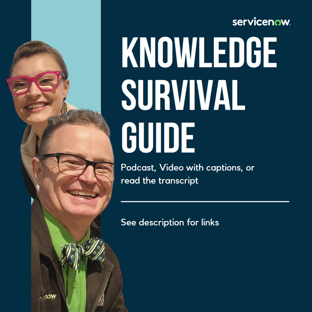 Check out <a href="/ctomasi/">Chuck Tomasi</a> and <a href="/poshprogrammer/">Lauren McManamon</a>'s Knowledge Survival Guide!

Consume it your favorite way:
Listen: devlink.sn/breakpoint
Watch: youtu.be/NpzY5HcaASY
Read: developer.servicenow.com/blog.do?p=/pos…

See you all there!

#Know23 #CreatorCon #ServiceNow #ServiceNowDev