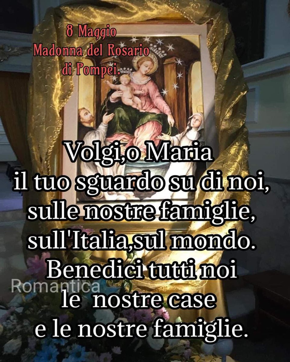 #8maggio #Monday #madonnadipompei #madonnadelrosario
