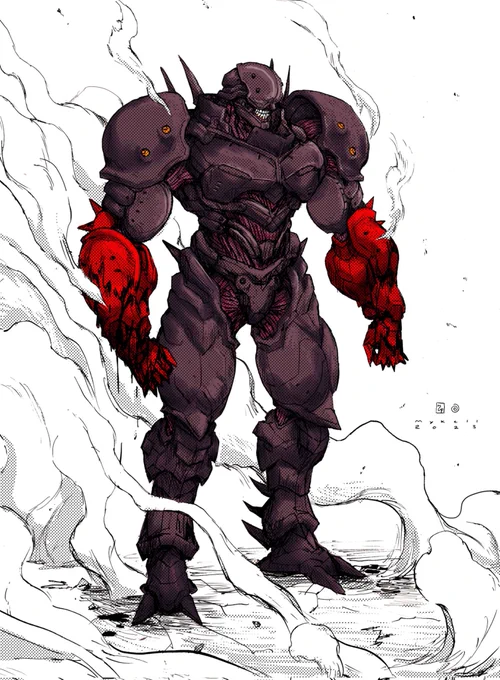 Fan art I did of 's Violence Man!