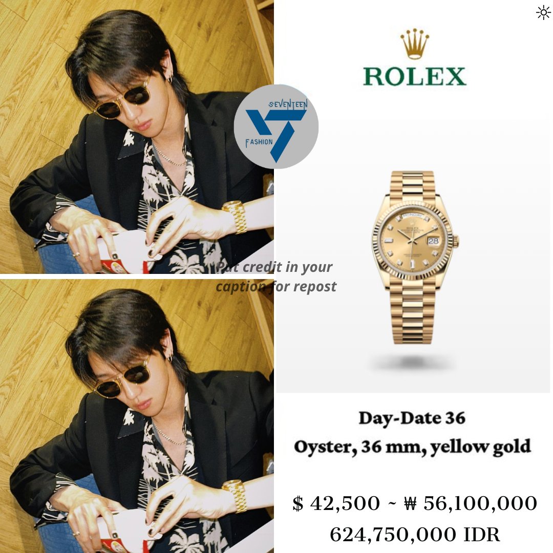 The8 style in The8 Instagram Update (230508) 1. Rolex Watch 2