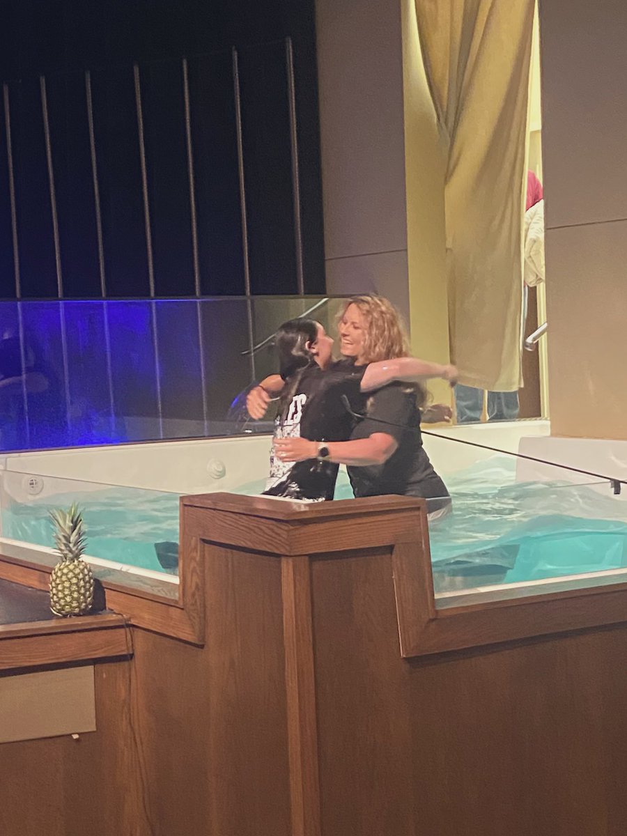 JodieKarsak's tweet image. 6 years ago one of my students asked, “why are you different?” My answer, “maybe you should find out.”
Today, May 7th she made a public confession of faith of what Christ had done in her life…
A BEAUTIFUL JOURNEY!! 
#baptism #matt28 #Ezekiel36