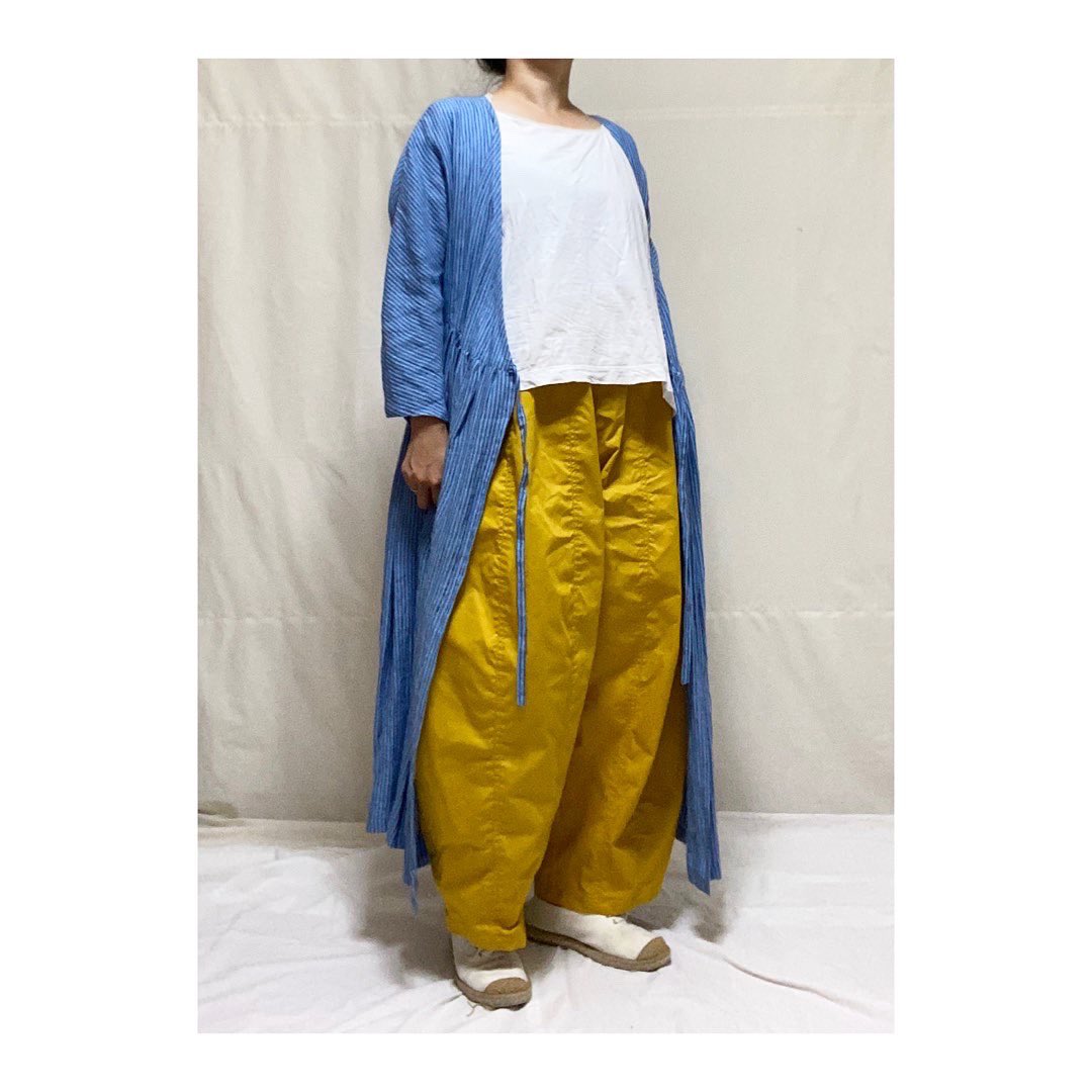 黄色いパネルパンツ
水色と黄色の組み合わせ好きなんよね〜
#ハンドメイド
#ソーイング
#福岡