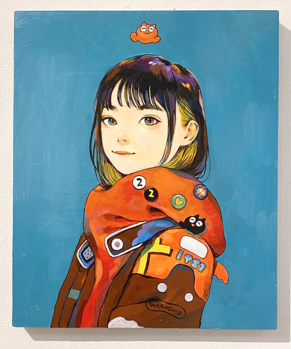 KANA BOON繋がりで勝手に親近感を持っていた、ざしきわらしさんの個展にお邪魔してきました。お友達になれました〜!