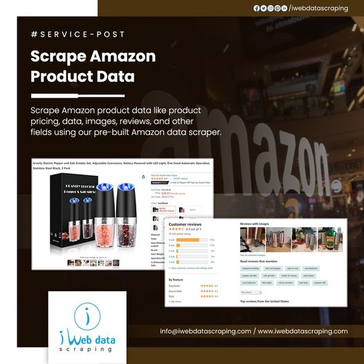 iwebdatascrape's tweet image. #ExtractAmazonproductdata, parse all the products and category details, including seller name, description, images, reviews.
iwebdatascraping.com/scrape-amazon-…
#ScrapeAmazonProductData #AmazonscrapingAPI  #UK #US #UAE #dubai #australia #Canada #germany #singapore #japan #india #Spain