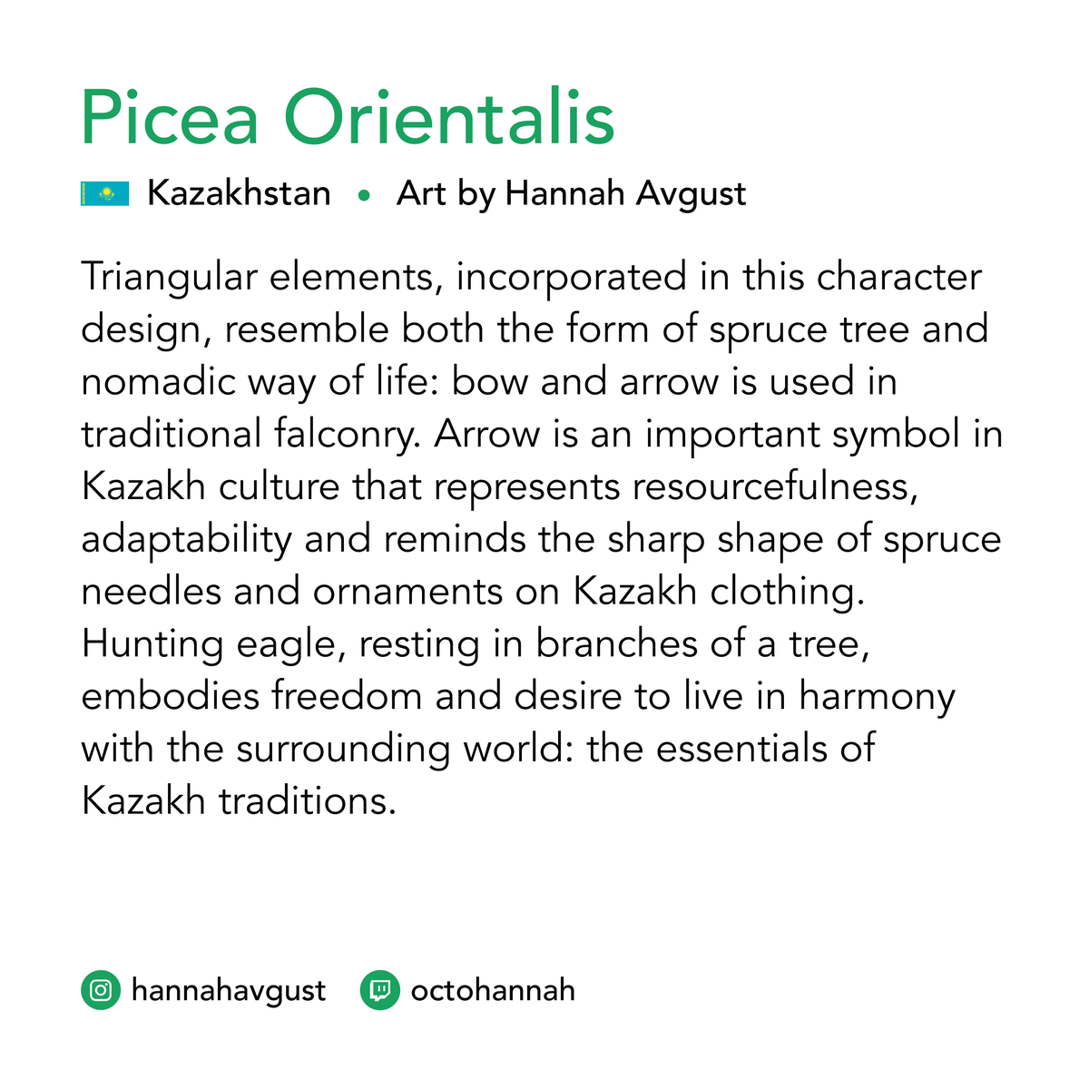 ApiLookbook's tweet photo. Picea Orientalis from Kazakhstan • Art by hannahavgust on instagram
#aapihm #characterdesign #BLOOMapi https://t.co/NUMbz3IcIA