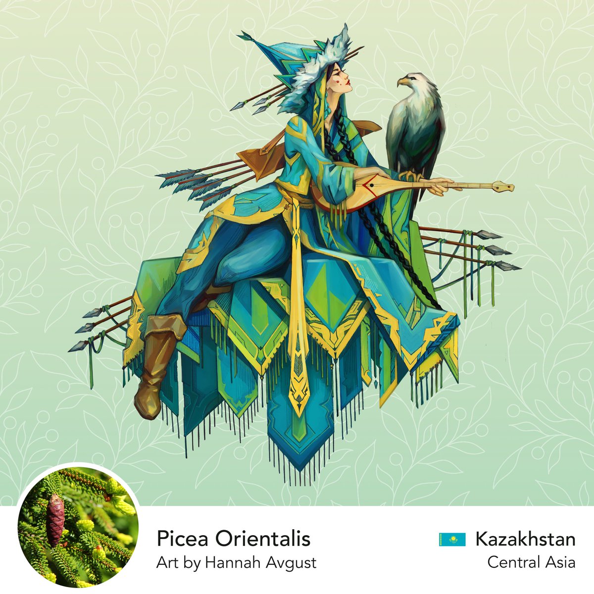 ApiLookbook's tweet photo. Picea Orientalis from Kazakhstan • Art by hannahavgust on instagram
#aapihm #characterdesign #BLOOMapi https://t.co/NUMbz3IcIA