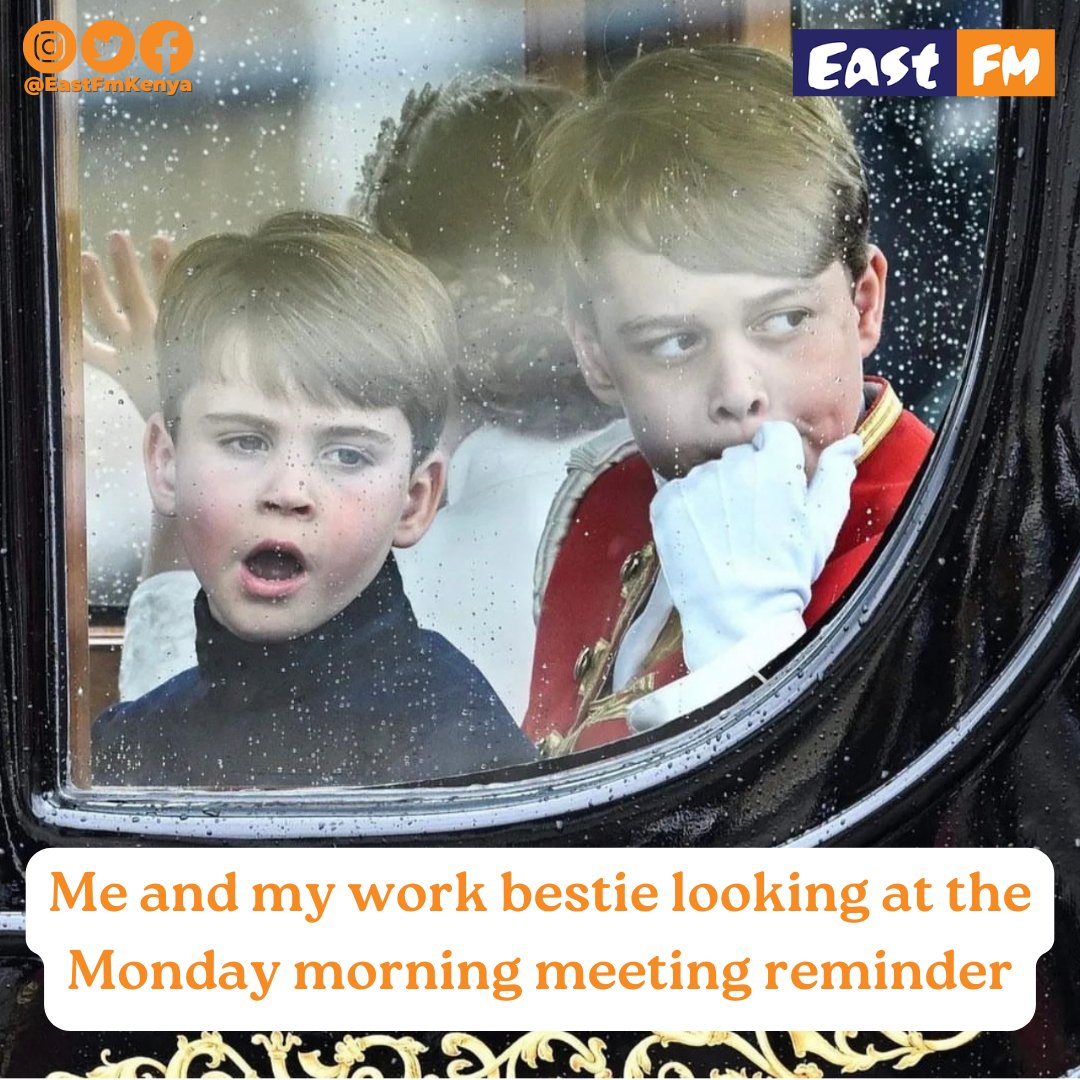 Monday blues manenos...
#eastfmhumor