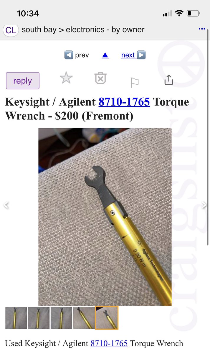 Tom Verbeure on Twitter "For sale on Craigslist a Keysight 0.9Nm
