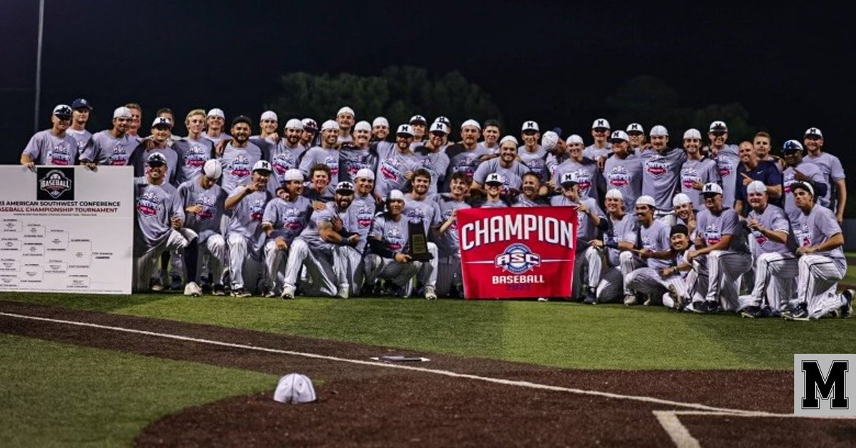 CHAMPIONS | <a href="/ETBU_Baseball/">ETBU Baseball</a>  Wins Five Straight Games Claiming Program's First-Ever ASC Tournament Championship 

<a href="/ASC_sports/">American Southwest</a> <a href="/d3baseball/">D3baseball</a> 

goetbutigers.com/news/2023/5/8/…