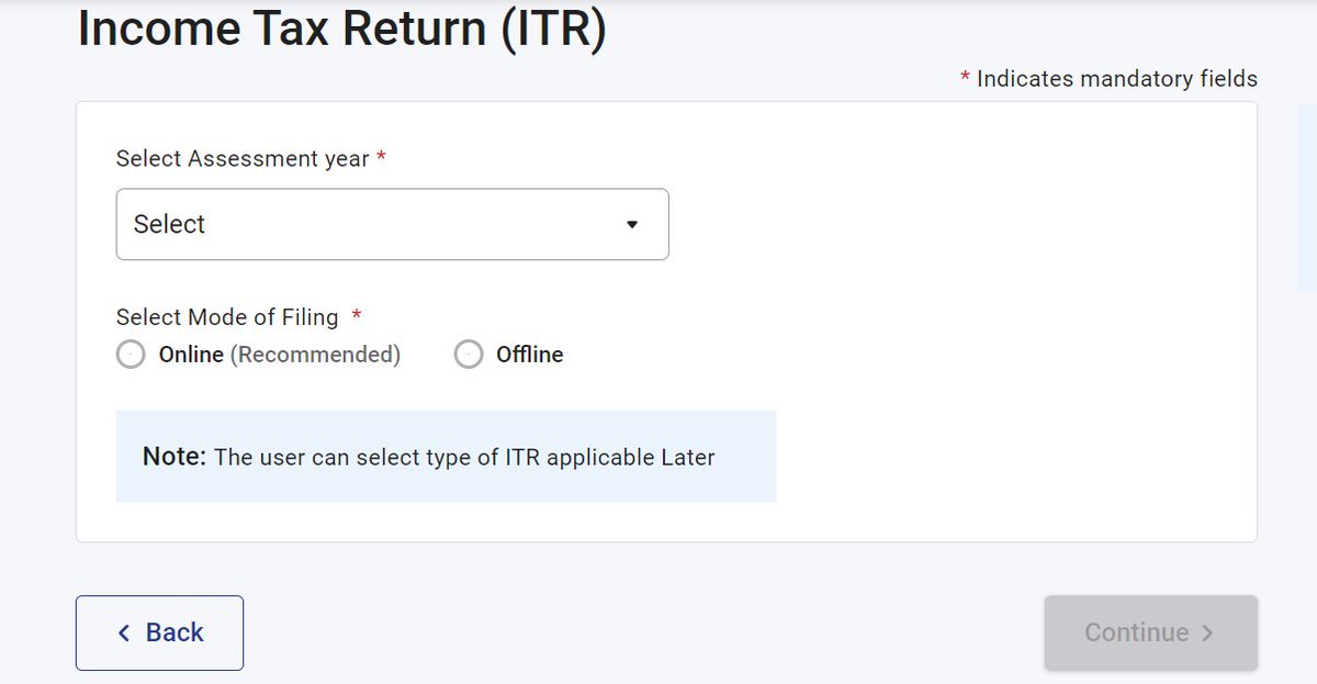 sujit_mish's tweet photo. @IncomeTaxIndia Unable to select online filling mode by default it selecting the offline mode, Chat bot is not working and is frozen. #incometaxfilling. https://t.co/ohi7ZqazGi