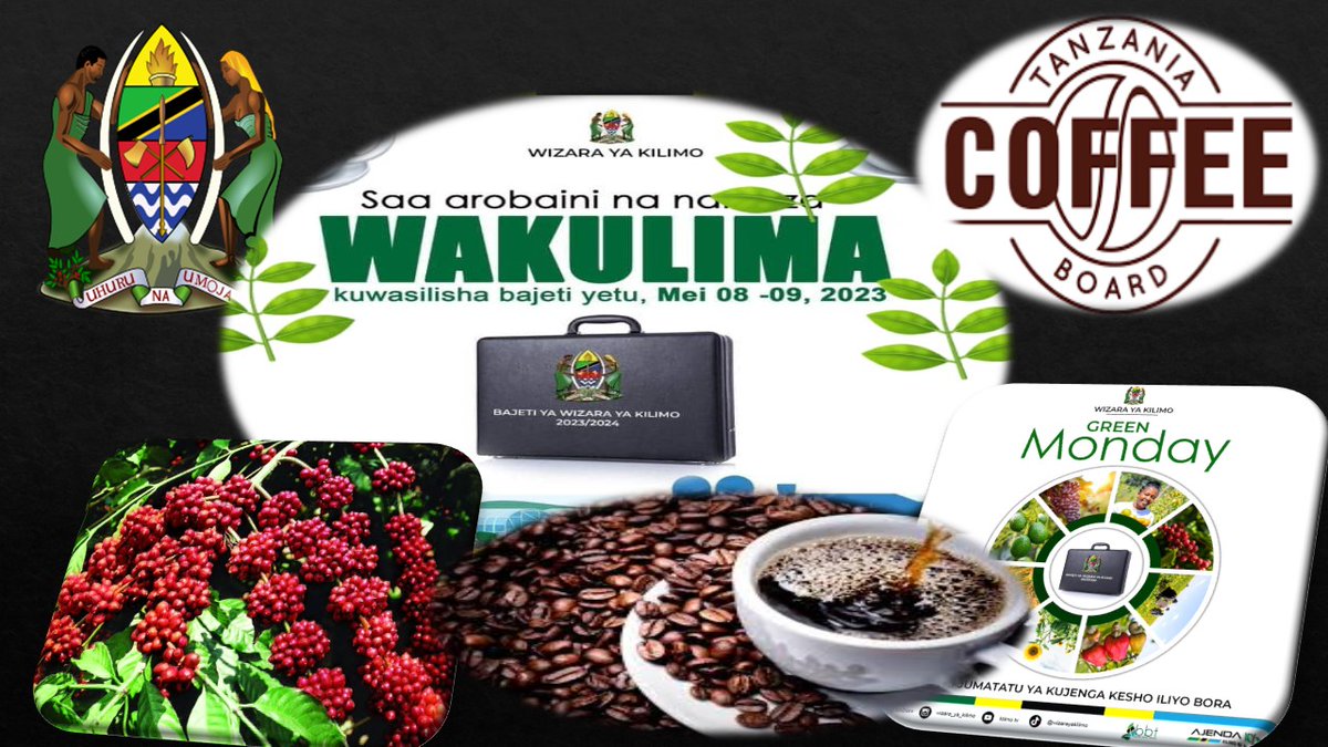 255coffeeboard's tweet photo. Uongozi wa Bodi ya Kahawa Tanzania - TCB, unaungana na Bodi nyingine za Mazao Nchini, unakutakia kila la kheri, Mh.Waziri Hussein Bashe na Naibu Waziri Mh.Antony Mavunde, katika uwasilishaji wa Bajeti Bungeni leo hii.
#Waziri Hussein Bashe
#Naibu Waziri Antony Mavunde https://t.co/sCmj9YsdjH
