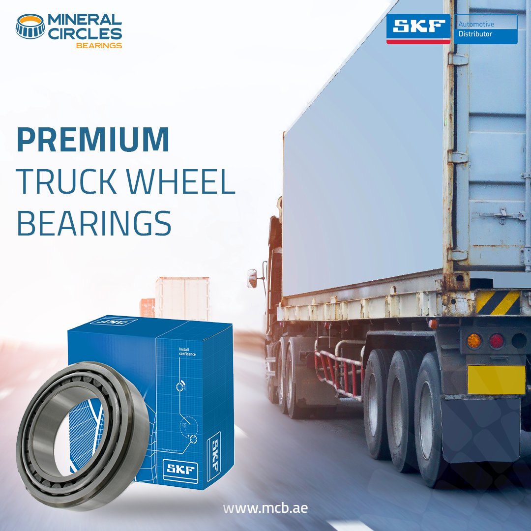 MineralCircles's tweet photo. Equip your trucks with high-performing wheel bearings with the @SKFgroup heavy-duty wheel bearings!
More details at: https://t.co/DFtWSXZp8v
WhatsApp us at: https://t.co/6KkNprcBES
#skfbearings #wheelbearing #aftermarket #truck #roulements #automotive #taperedrollerbearing https://t.co/DsBZQph2oQ