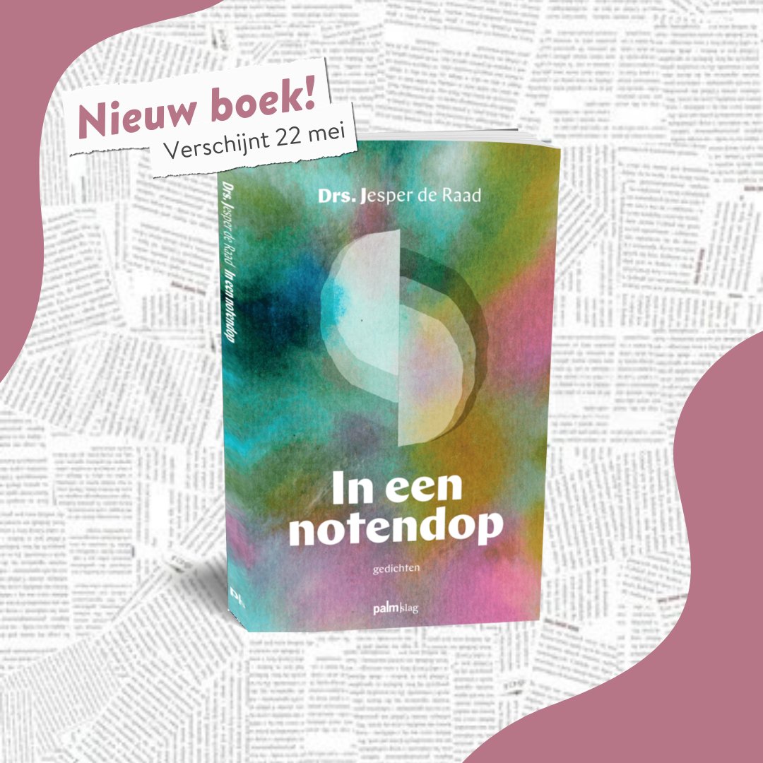 Palmslag's tweet photo. Een debuutbundel die je raakt – dat omschrijft Jesper de Raads ‘In een notendop’. Gedichten geschreven uit belevingen van liefde, verdriet en hoop vormen een bundel met eigentijdse én tijdloze verzen die je niet wil missen.

👉🏻 Reserveer je exemplaar via: https://t.co/53IclaodF4 https://t.co/94vzOL23RC
