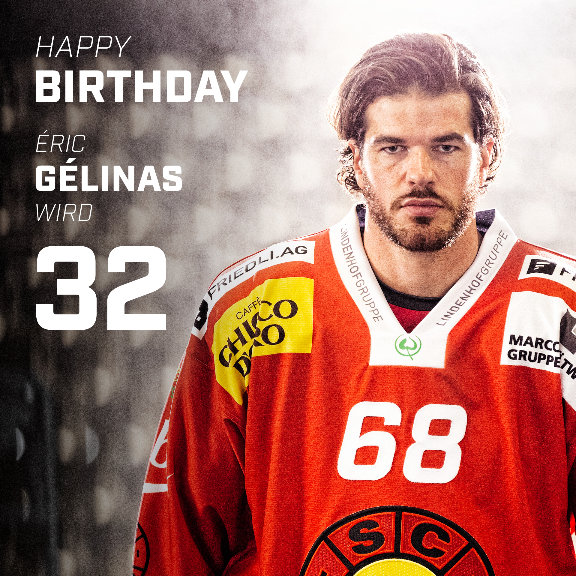 Happy Birthday, Éric Gélinas!  
