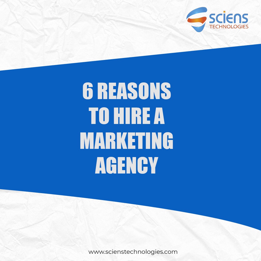 scienstech's tweet image. 6 Reasons to Hire a Marketing Agency
1. Expertise and Experience
2. Time and Resource Management
3. Access to Advanced Tools and Technologies
4. Scalability and Flexibility
5. Cost-Effectiveness
6. Fresh Perspective