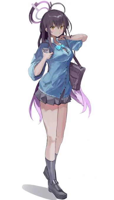 카린 (교복) #ブルアカ #블루아카