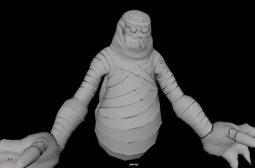 Mummy is BACKED😈 <a href="/get_turned/">ZombieClub</a> ,Do #MummyFollowZombies?  #3D progress
Hit Like and retweet this post to see final outcome 👀