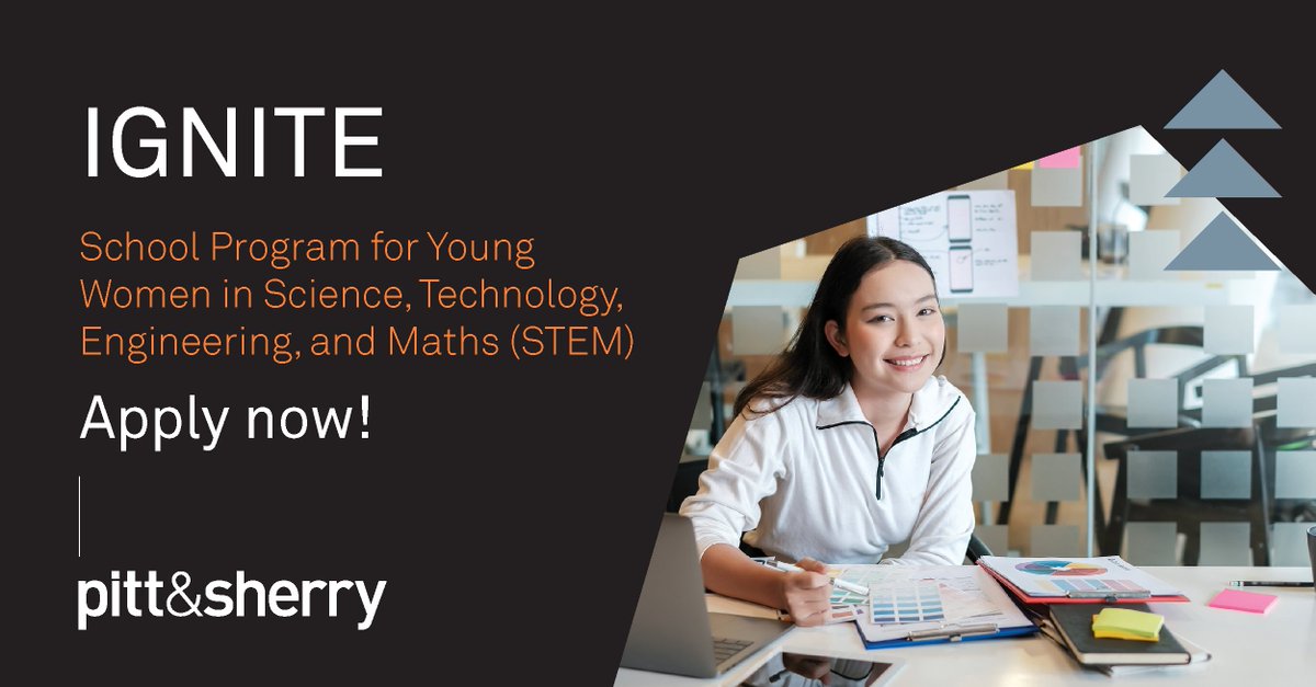 pittsherry's tweet photo. We’re incredibly excited to announce our IGNITE School Program for Young Women in STEM.

This free 3-day immersive program is open to Grade 9 and 10 girls in Tasmanian government schools.

To learn more &amp; apply: https://t.co/lL7FfDTJFO https://t.co/SEB8bu6i0l