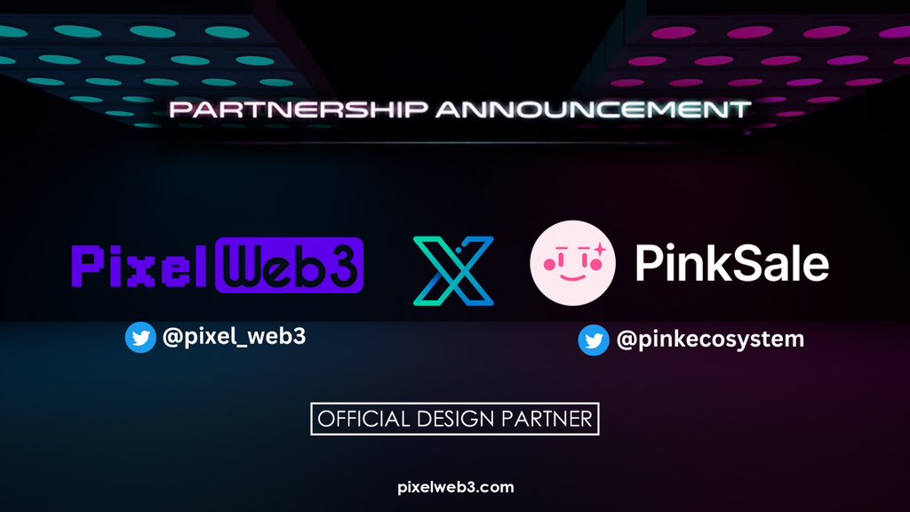 pixel_web3's tweet photo. We're thrilled to announce our partnership with @pinkecosystem 🤝as their Official Design Partner.

Our goal is to provide top-notch, pixel-perfect design to support their Web3 projects. Keep an eye out for upcoming updates!

#web3design #Pinksale #pixelweb3 https://t.co/T62rpNres0