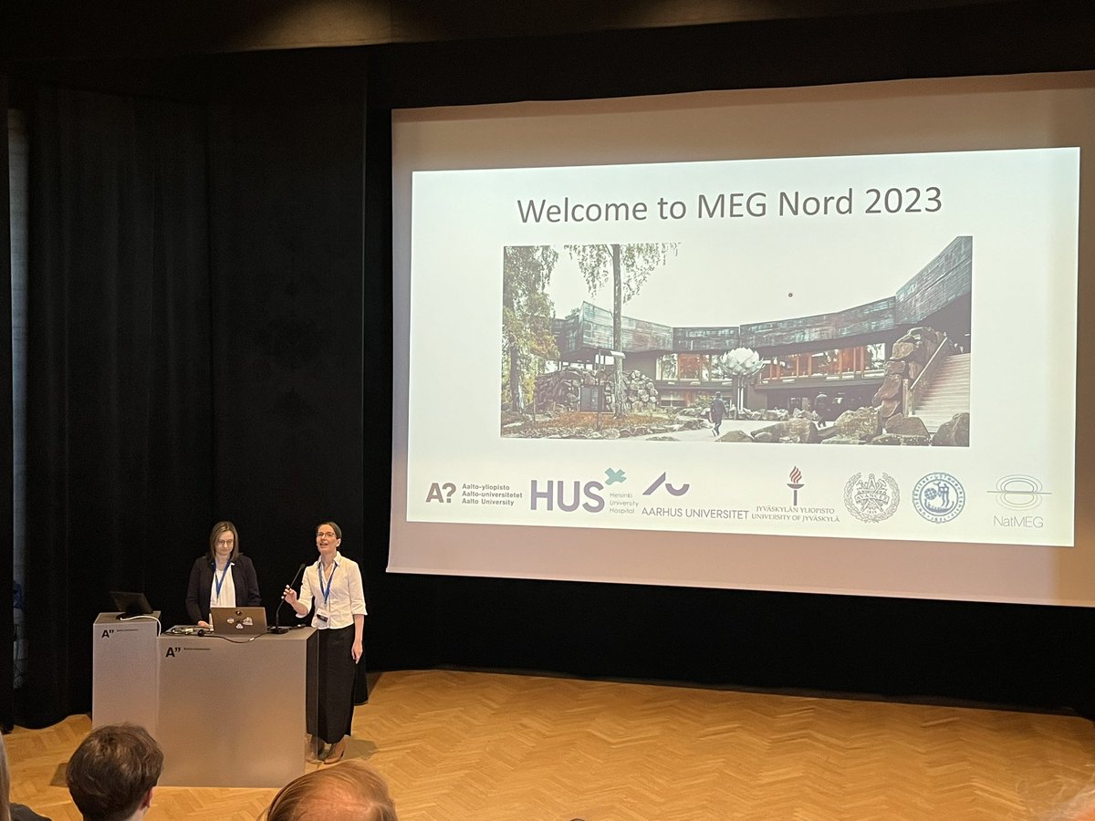 Starting #megnord2023 at Dipoli. Opening words with <a href="/hanna_renvall/">Hanna Renvall</a> and <a href="/MiaLiljestrom/">Mia Liljeström</a>