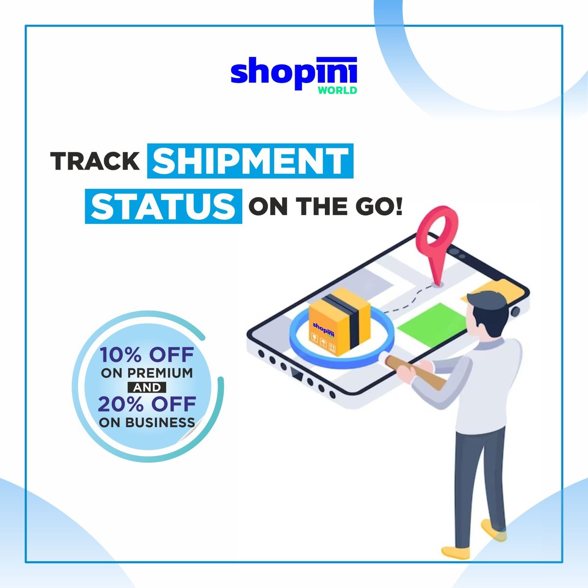 ShopiniW's tweet photo. Get real-time updates of your shipment status, right at your fingertips. Download our mobile app now and track your package on-the-go. #ShopiniWorld #MobileApp #shipmenttracking
Android: https://t.co/Fclyz4FIwB
iOS: https://t.co/5Tg79kMpSa https://t.co/kxHxPnEFKC