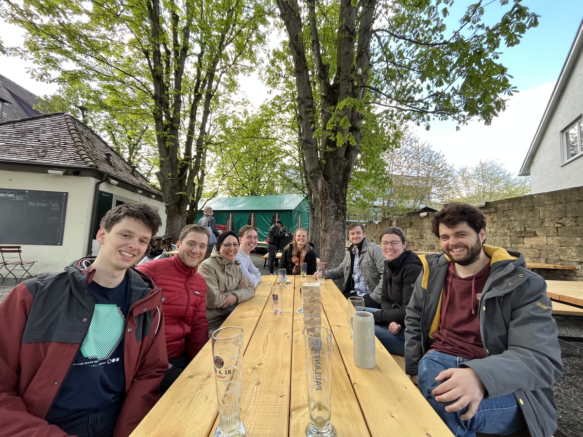 First beergarden seminar meeting of agecon doctoral students in #Hohenheim. Next time we hope for even more participants!