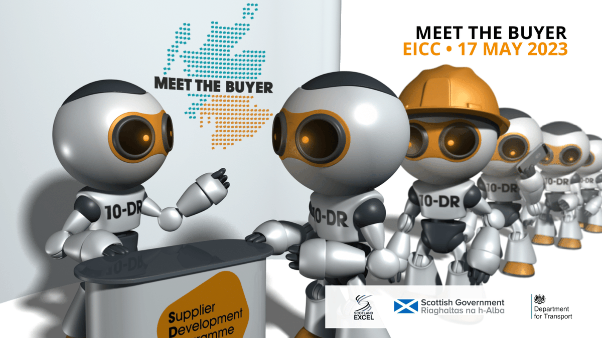 Are you looking for your next customer? Scotland's public sector is #OpenForBusiness! 

We will be at  #MeetTheBuyer2023 on 17 May with @sdpscotland to talk about key contracts and #SupplyChain opportunities: ow.ly/3Rqm50OgOaZ 

#PowerOfProcurement