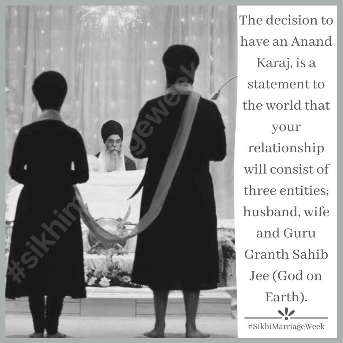Welcome to #sikhimarriageweek !
A week where 6 uk sikh orgs come together to share with you the #Gurmat prespective on how to find the right partner, the anand karaj, challenges in marriage, signposting, sikh wedding fair today in Coventry and so much more!
#sikhimarriageweek2023