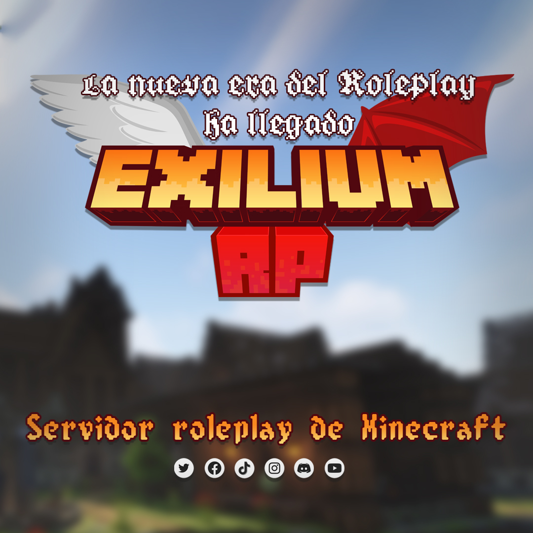 ExiliumRp's tweet photo. 🏰Servidor de Minecraft Roleplay de corte Medieval y fantasía.

🔥Staff serio y comprometido para dar la mejor experiencia a los jugadores.

⚔️Eventos, misiones, historias, aventuras y amistades es lo que te espera en ExiliumRP.

Entra: https://t.co/UT4Zl34iiP https://t.co/BKlAcs1jaq