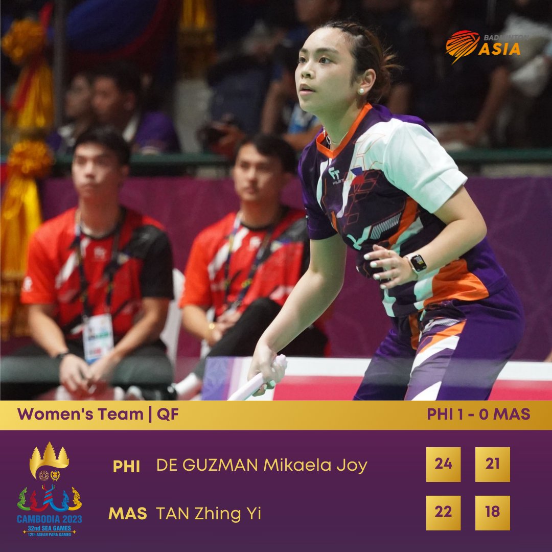 Badminton Asia on Twitter "SEA Games 2023 Quarterfinals Women’s Team