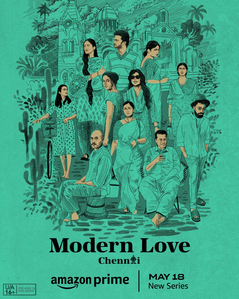 ready to stumble upon love in the heart of Chennai? 
🏠💙

#ModernLoveOnPrime, May 18

<a href="/tylerdurdenand1/">Tyler Durden And Kino Fist</a> #BharathiRaja <a href="/ilaiyaraaja/">Ilaiyaraaja</a>  #BalajiSakthivel <a href="/Dir_Rajumurugan/">Director Rajumurugan</a> <a href="/Krishnakum25249/">Krishnakumar Ramakumar</a> <a href="/AkshaySundher/">Akshay Sundher</a> #Thiagarajankumararaja <a href="/gvprakash/">G.V.Prakash Kumar</a> <a href="/RSeanRoldan/">Sean Roldan</a>  @ashokselvan <a href="/riturv/">Ritu Varma</a>