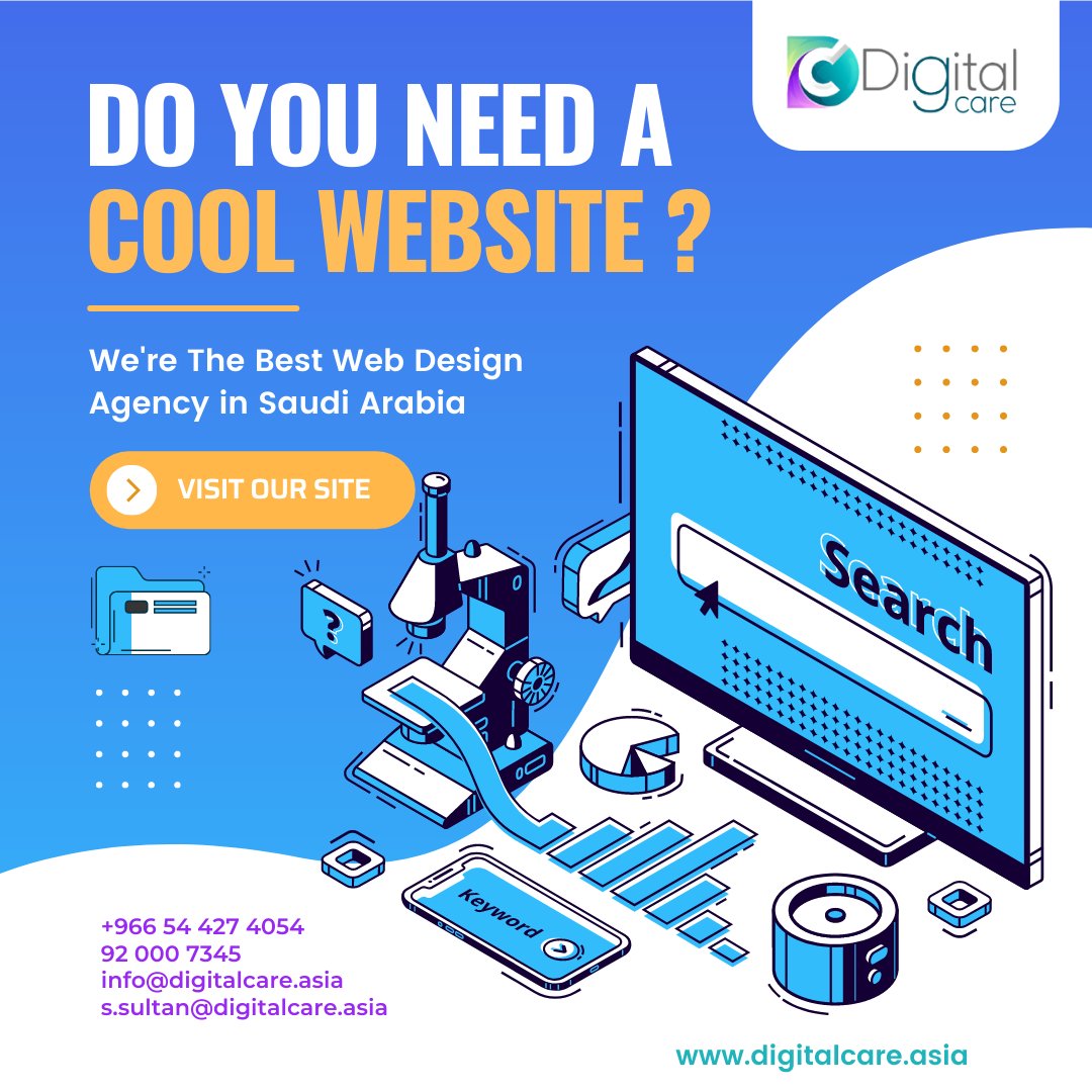 habib4dca's tweet image. Ready to take the plunge into the world of website design? Let our team help you create a beautiful website that’s easy to use and attractive to visitors. #WebDesign #WebsiteDesigns #WebsiteDevelopmentServices #WebsiteCreation #DigitalcareAsia #خدماتالويب
