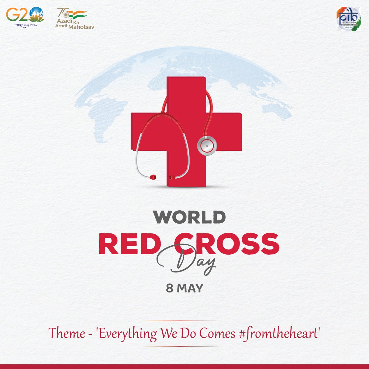 PIB India on Twitter "World Red Cross Day is celebrated to honor the essence of humanity and
