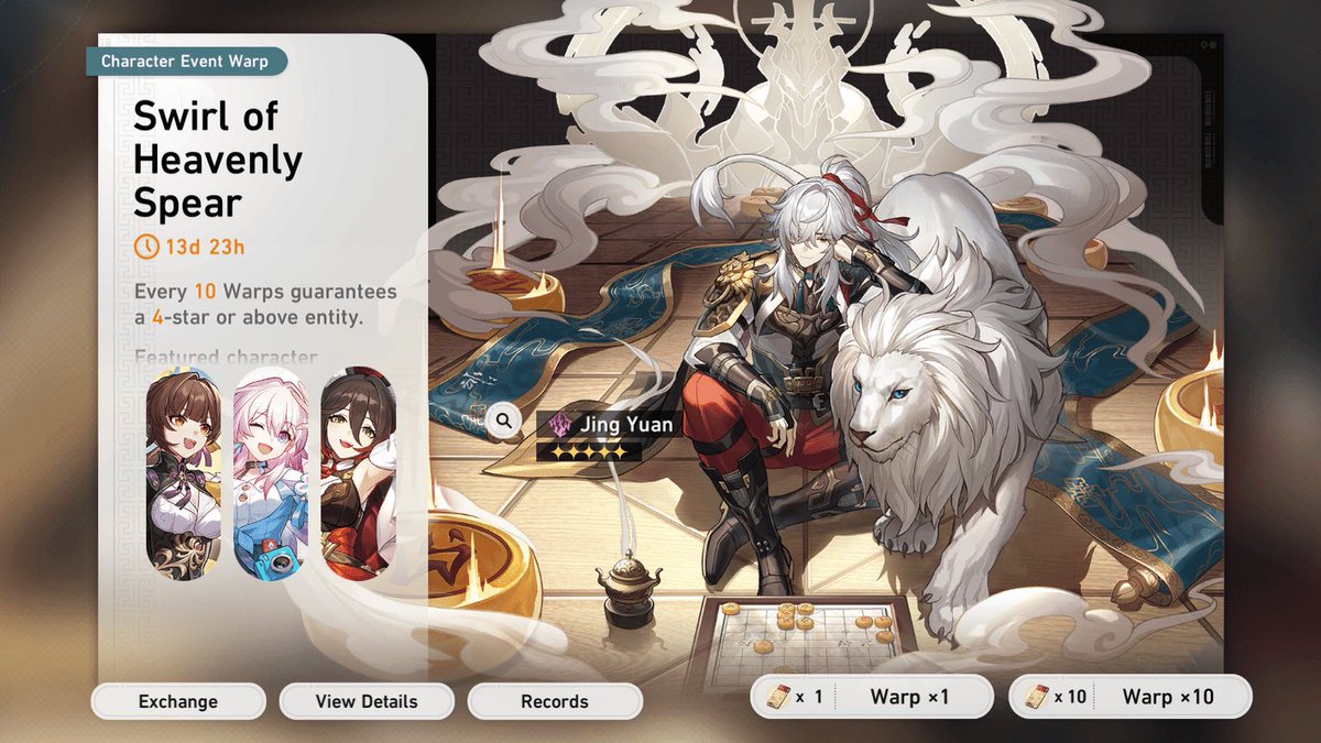 if i get jingyuan before tingyun i swear....