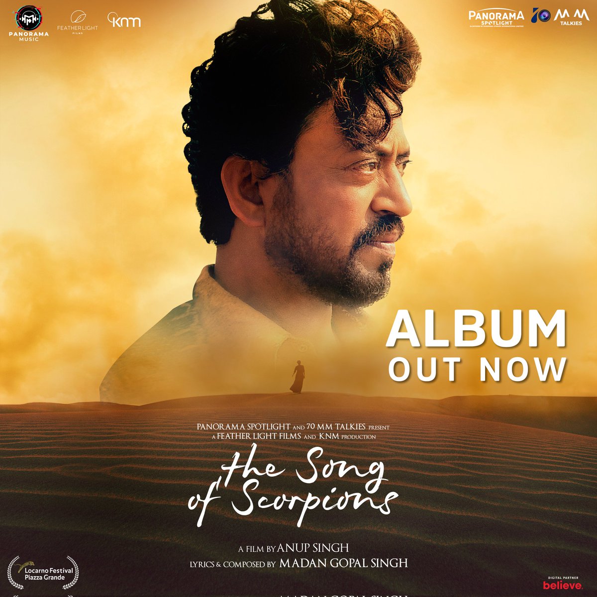 Lose yourself in the music of #TheSongOfScorpions 
Album STREAMING NOW on all audio platforms. 

Link: bfan.link/the-song-of-sc… 

#IrrfanKhan @golshifteh @SinghAnupsyng #WaheedaRehman #BindhuMalini
@shefalibhushan #MadanGopalSingh @ShashankSArora @tillotamashome @saskia_vischer