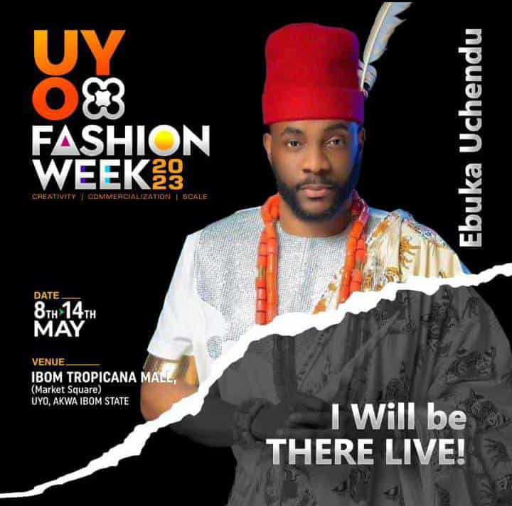 Uyo fashion week starts today @Ebuka @inibrownsugar will be live